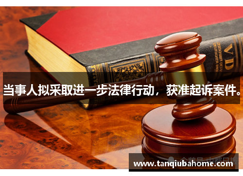 当事人拟采取进一步法律行动，获准起诉案件。